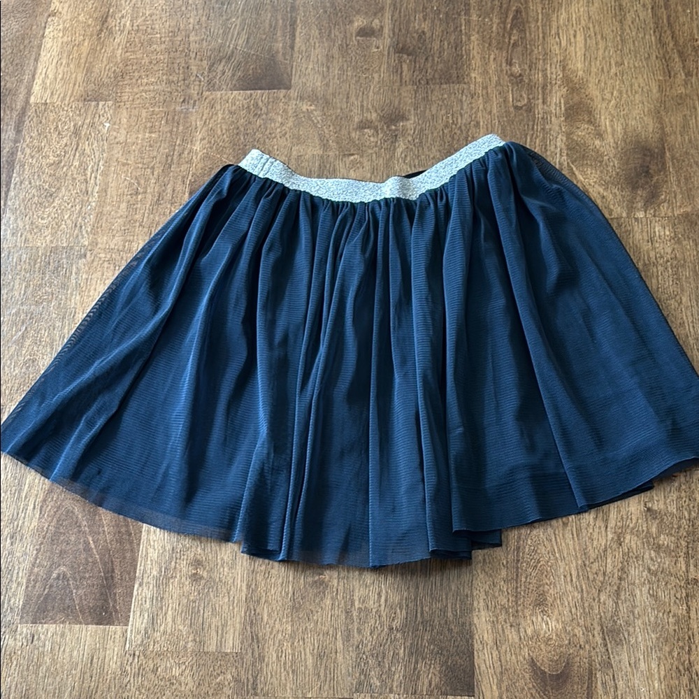 Uniqlo Dark Blue Skater Skirt